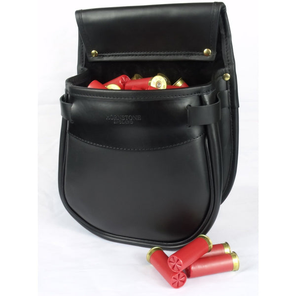 Sporter Classic 100 Jet Black Leather Cartridge Pouch